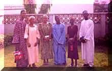 From L to R: Okey, Chidinma, Onyinye, Jabus, Arike & Omeiza